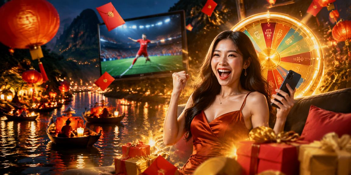 Không gian chơi cá cược vui vẻ tại Ninh Bình với ánh đèn chuồn chuồn